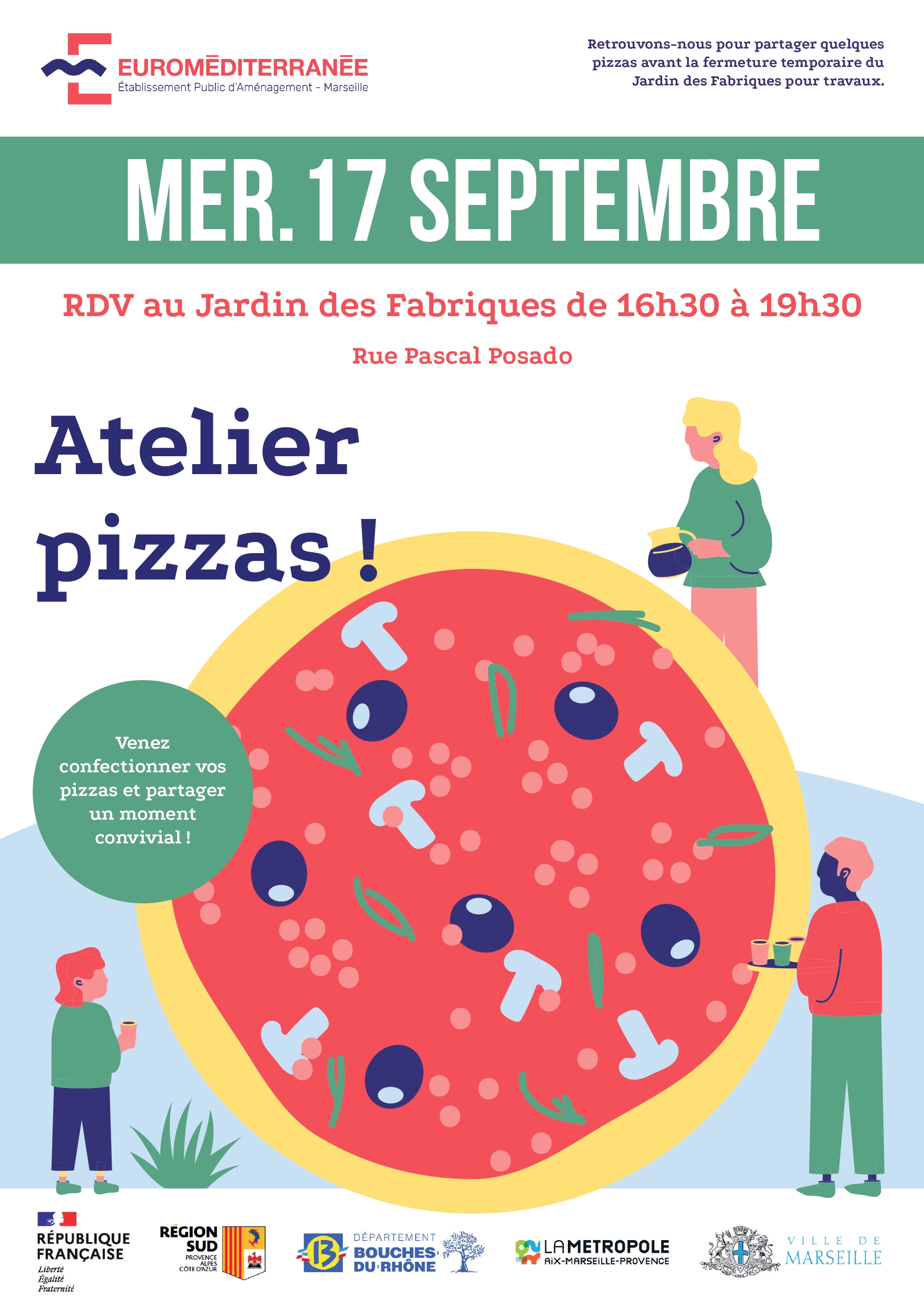 atelier pizzas
