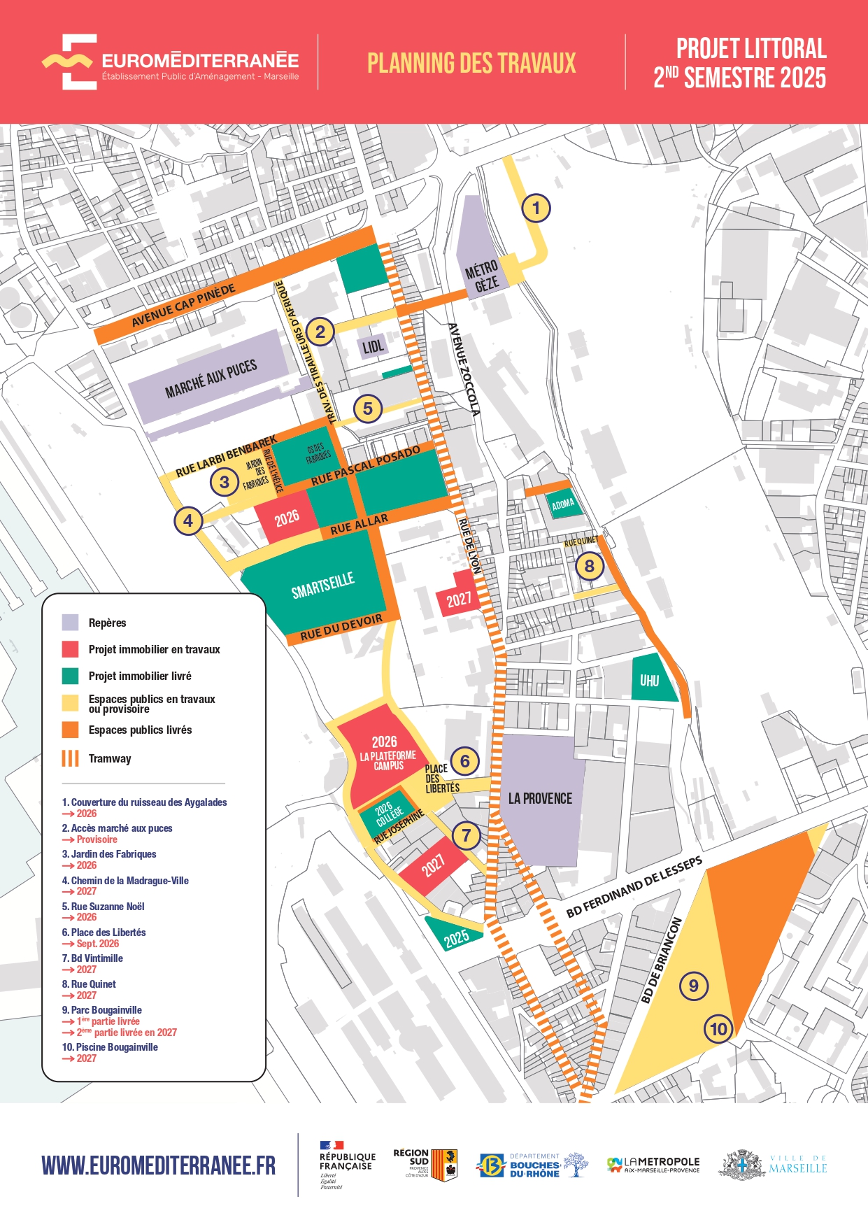 PLANNING CHANTIER